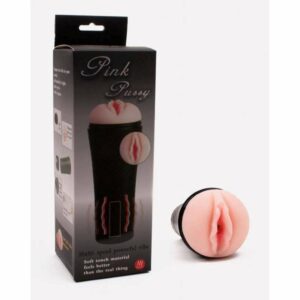 Masturbator s vibratorom "Pink Pussy", vagina