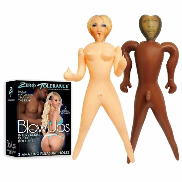 Set lutki na napuhavanje "Interacial Cuckold Set"