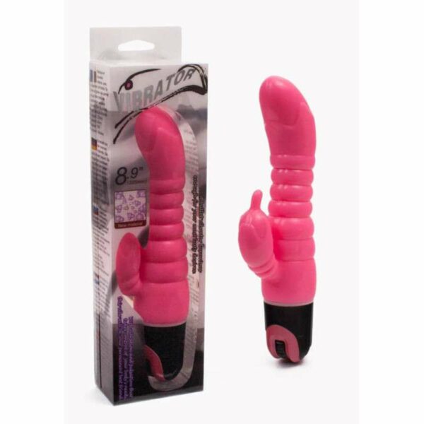 Dualni vibrator Debra "Pink #1", rozi