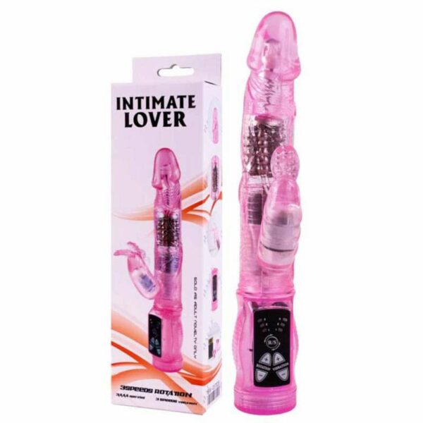 Vibrator "Mini Rabbit Intimate Lover", rozi