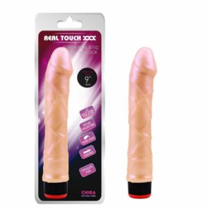 Vibrator Chisa Novelties "Real Touch XXX", 22cm, boje kože