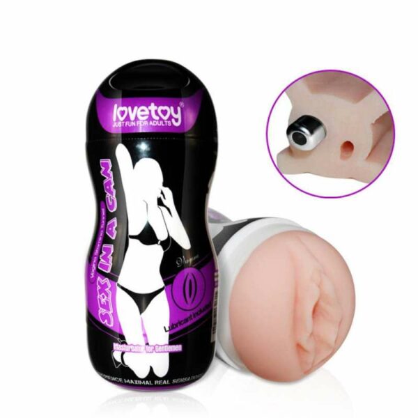 Masturbator LoveToy "Sex In A Can", vagina, vibrator