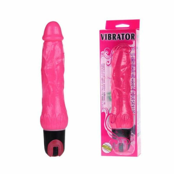 Vibrator "Multi Speed", 24cm, pink