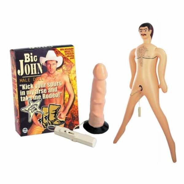 Lutka na napuhavanje s penisom NMC "Big John"
