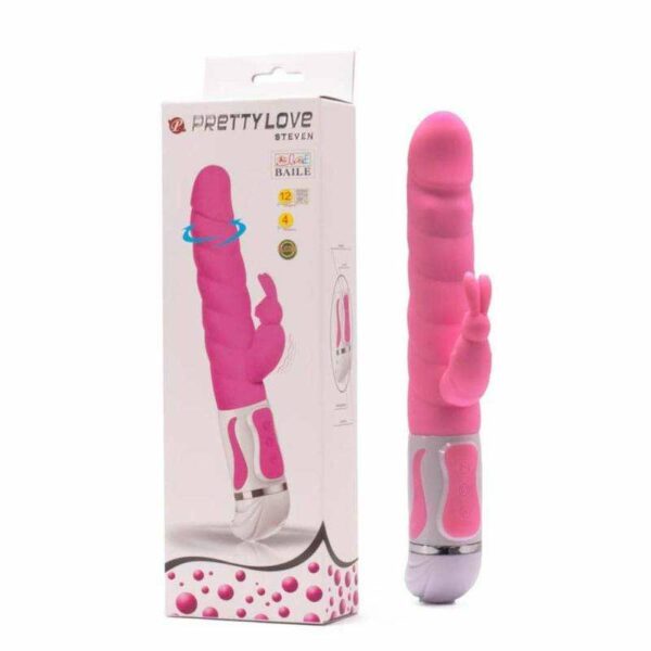 Vibrator Pretty Love "Steven", roza