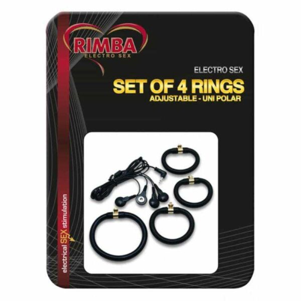 Set Rimba 4 e-stim prstena za penis