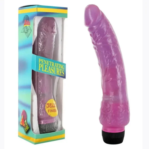 Vibrator Seven Creations "Penetrating Pleasures", 21 cm, ljubičasti