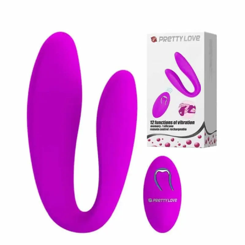 Vibrator Pretty Love "Letitia", 10cm, ljubičasti